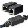 Conector RJ45 Passtrough Blindado 1.2mm, Cat 6A 24awg, Cat 6 23awg Shielded, separacion de pin tipo ZigZag, 50unds