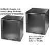 Gabinete Pared 9 rmu, 1Extrac, C/llaves Prf45xAnc60xAlt40, Desarmado