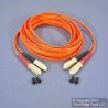 Patch Cord FO MM 3m SC-SC Naranja Leviton, Multimodo