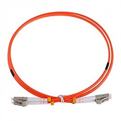 Patch Cord FO LC LC MM, 62.5/125um, 1m, Multimodo