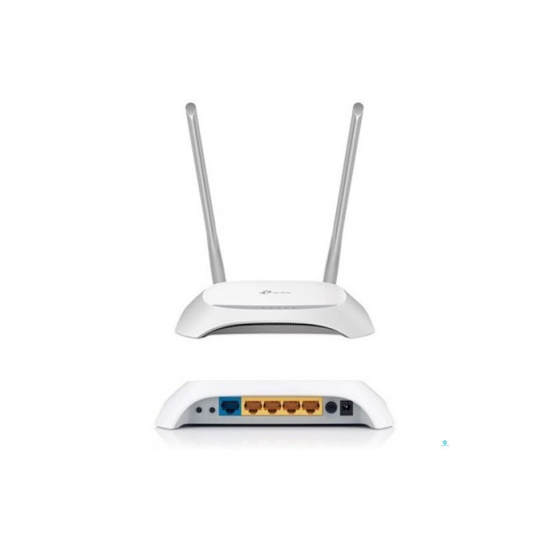 Router 300Mbp, 2 Ant, +Flujo Red Tp-Link 1Wan, 4Lan Rj45, Wds, Wss, Wps, b/g/n