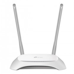 Router 300Mbp, 2 Ant, +Flujo Red Tp-Link 1Wan, 4Lan Rj45, Wds, Wss, Wps, b/g/n