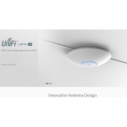 AP Ubiquiti 2.4/5Ghz Dual Band Poe LITE Indoor, Gigabit 802.11ac/ax 300/1.2Gbps PoE 802.3af, Req 1x POE 48v. Gtia: 10d