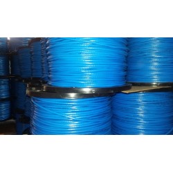 Cable CAT 6 Elecon Cobre, AZUL p/Mts fab nac, 100% cobre, awg23