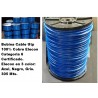 Cable CAT 6 Elecon Cobre, AZUL p/Mts fab nac, 100% cobre, awg23