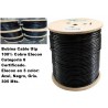 Cable CAT 6 Doble Forro Cobre Elecon fab nac, 100% cobre, awg23, por Metros.