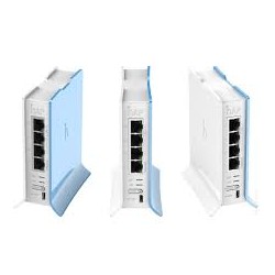 Router AP Mikrotik WiFi 300Mbps, 100Mb Wps, 4 Ptos FastETh, 802.11bgn, Gtia: 30 dias Factura