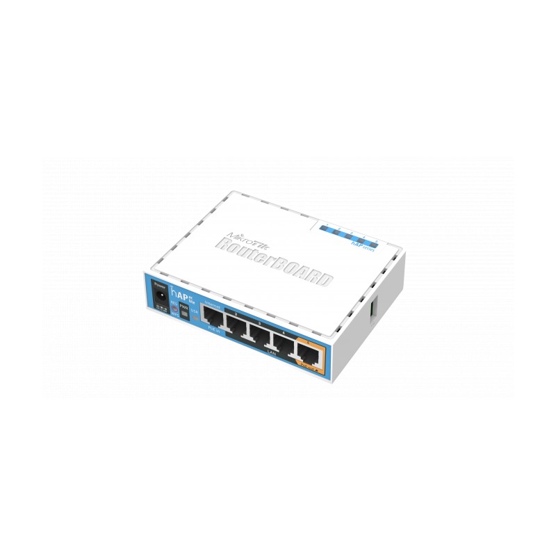 Router Wi-Fi Dual Band hAP ac Lite MikroTik RB952Ui, USB para Módem 3G/4G, 5 Puertos 10/100, Salida PoE en Puerto Nro 5.