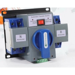 Transfer Automatico 2 poles 110vac 63 A CB level AC-33iB.