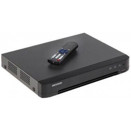 DVR 24 Cam 1080p Hikvision +2 IP PentaHi Lan1000M, h265, 2Usb2/3, 1mic, 2DD _20Tb