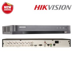 DVR 24 Cam 1080p Hikvision +2 IP PentaHi Lan1000M, h265, 2Usb2/3, 1mic, 2DD _20Tb