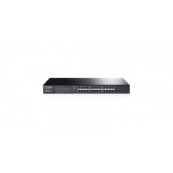 Switch 24 ptos POE 1000Mb +4Sfp, Tp-Link 802.3at/af, QoS, 4k Vlan, SNMP v1/v2c/v3