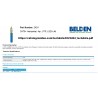 Bobina Cat 6E Belden 2424, Azul, 305mt 350MHz, Riser-CMR, 23 awg. LSZH