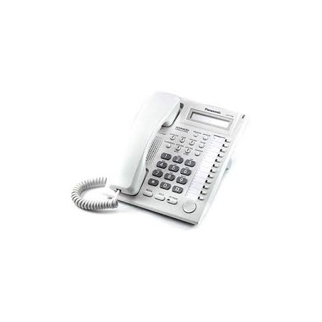 Telefono Panasonic Centralita en blanco Analogo, Config, Lcd.  Grtia: 90 Dias