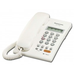 Telefono Panasonic Centralita en blanco Analogo, Config, Lcd.  Grtia: 90 Dias