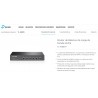 Router Balanceador 4 Wan (3+1) Tp-Link 1Lan, Dmz, PM, Dhcp, IPaf, Vs, Pt. Deskt