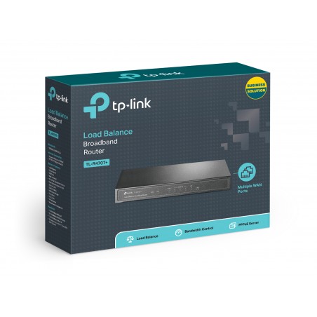 Router Balanceador 4 Wan (3+1) Tp-Link 1Lan, Dmz, PM, Dhcp, IPaf, Vs, Pt. Deskt