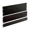 Rack de Piso 2.1m, 42u 7ft, en Aluminio, Perfil Roscado, tornillos clasico, Fab. Nac, pintado en Negro.