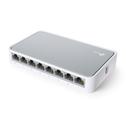 Switch 8 Ptos 100/1000 Mbp Escrit Mercus Gtia: 30 Dias Tienda.