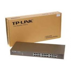 Switch 24 Ptos 10/100 Mbps Rackeable, Tp-Link.