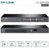 Switch 24 Ptos 100/1000 MbpS, Rack, Tp-Link.