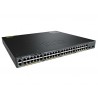 Switch 48 ptos POE  802.3af, 15.4w, 740w, +2 Port 10 Gigabit. Cisco, Administrable, L2/L3, WS-C2960X-48FPDL