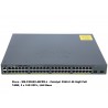 Switch 48 ptos POE  802.3af, 15.4w, 740w, +2 Port 10 Gigabit. Cisco, Administrable, L2/L3, WS-C2960X-48FPDL