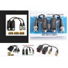 Balun AHD 720/1080 Presion, con Cable 200m