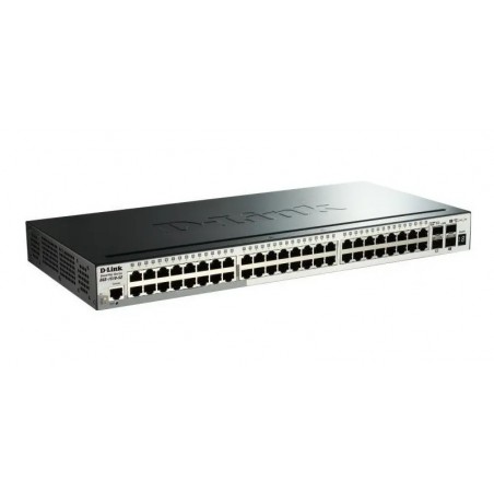 Switch 52 Ptos 100/1000Mbp, D-Link Admin 48 Ptos, +2x SFP/Rj-45, +2x 10GbE, L3/L2