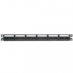 Patchpanel Modular 24 pto CAT 6A Panduit Acepta Jacks Cat 6A