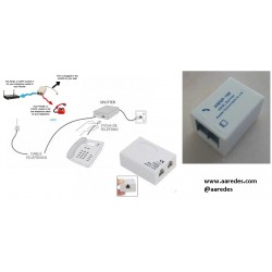 Filtro Adsl para Modem.