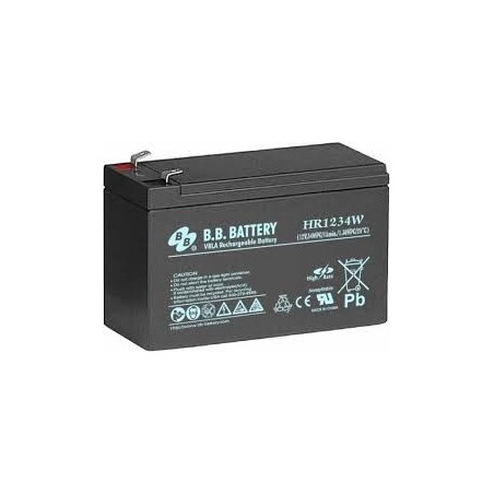 Bateria 12v, 34W, Recargable BB Battery.