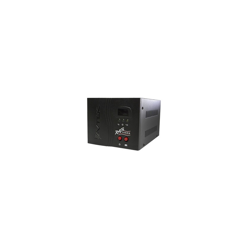 Regulador AVR 220v, 1500w, Bornera Fase/Fase/Tierra, 6.82 Amp, Display Led, Temp. Ajustable: 6seg/3min, Garantia: 90 dias.