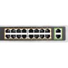 Switch 16 Ptos POE 300w, 1 SFP, Rack PoE IEEE802.3af/at, Ptos FE 10/100Mbps.  Gtia:90d