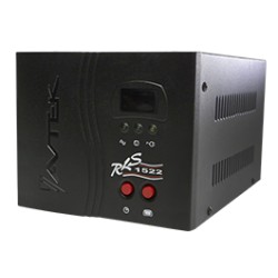 Regulador AVR 220v, 2200w, Bornera Fase/Fase/Tierra, 6.82 Amp, Display Led, Temp. Ajustable: 6seg/3min, Garantia: 90 dias