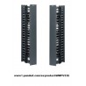 Organizador Vertical, Clone, 22u, Del/Tra Alt:1,05 Mts x Anc:4" Prf:5" Nota: es media altura, (Clone Panduit)