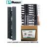 Organizador Vertical, Clone, 22u, Del/Tra Alt:1,05 Mts x Anc:4" Prf:5" Nota: es media altura, (Clone Panduit)