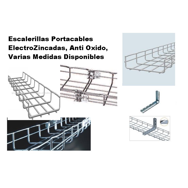 Soporte de pared 20cm para escalerilla portacables