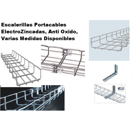 Soporte de pared 20cm para escalerilla portacables