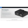 Inyector POE, 24v, 0.5A, 12w. Ubiquiti NO es Gigabit. Garantia:120 dias Debe estar Serializado