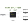 Splitter 3 HDMI Switch +cable Usb Resolu: 1080p/2160p, 10 Mts, 2K, 3D, 4K. Garantia General: 30 Dias Fecha Factura.