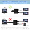 Splitter HDMI 1M Cable a 2 Out Hembra Resolu: 1080p/3D, 4K, HDCP V2.2 Garantia General: 30 Dias Fecha Factura.