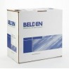 Rollo Coaxial RG-6  Belden Blanco 305m CATV, 60 Malla Pvc, Cooper 0.040, awg18