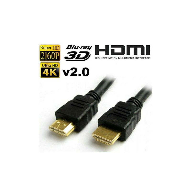 Cable Hdmi / Hdmi, 4K macho/macho 3m