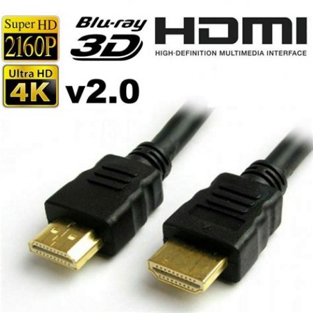 Cable Hdmi / Hdmi, 4K macho/macho 3m