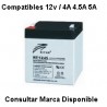 Bateria 12v, 4 Amp, Matrix Gtia: 30d Grtia: 30d.  Anc/Alt/Prf: 90/100/70mm