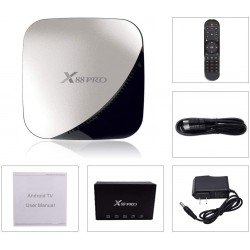 TV Box Hdmi, Usb, Rj45, Control Remoto Android 9, Wi-Fi 802.11ac, 2.4_5GHz, 2Gb Ram 16Gb Rom RK3318, Gtia: 30d