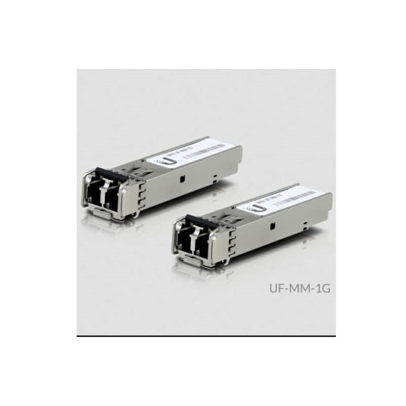 Puerto SFP Multimod 1000Mbps LcLc  Unifi MM, 2000m, Tx/Rx, 62.5/125, 850u, UACC-OM-MM-1G-D. Gtia:30 dias