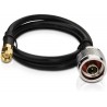 Cable Pigtail TP-Link para Antenas, Macho Tipo N a Hembra RP-SMA, 20 Cm