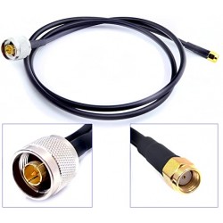 Cable Pigtail TP-Link para Antenas, Macho Tipo N a Hembra RP-SMA, 20 Cm